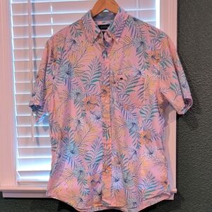 Croft & Barrow Pink Floral Men's Shirt